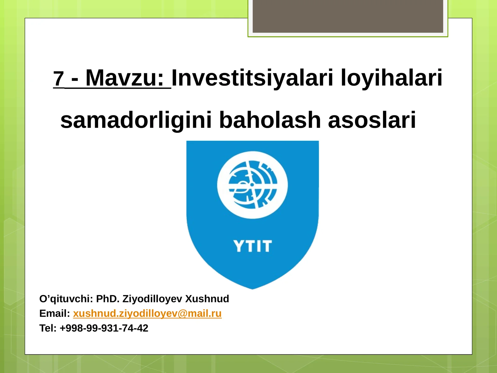 Product slide 1