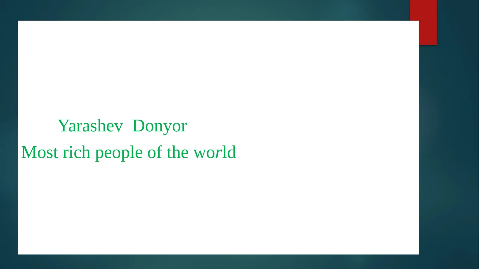 Product slide 1