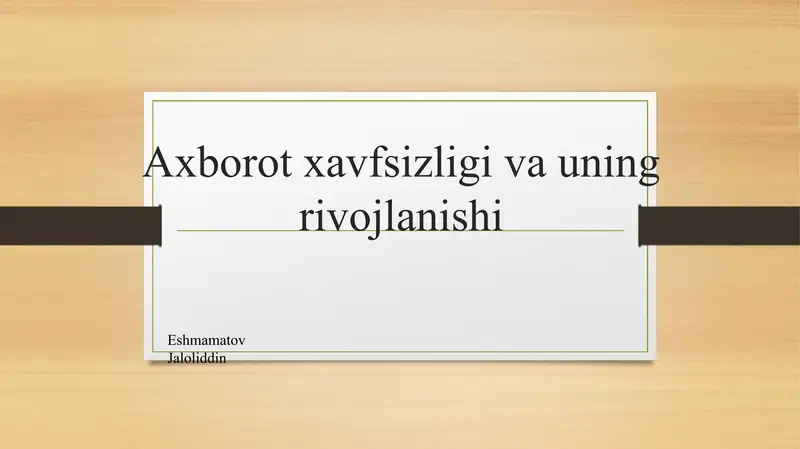 Product slide 1