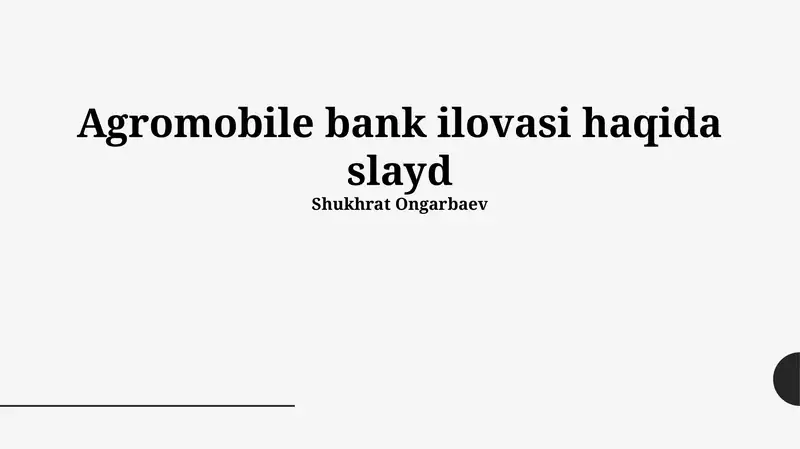 Product slide 1