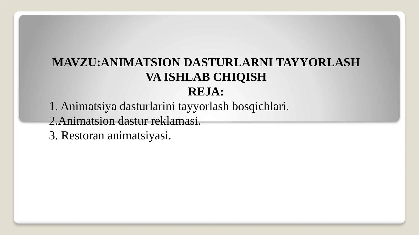 Product slide 1