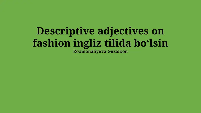 Product slide 1