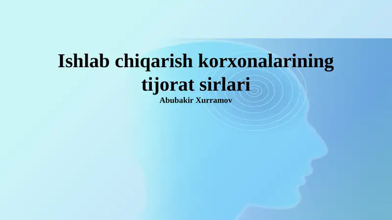 Product slide 1