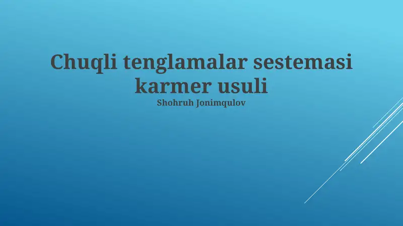 Product slide 1