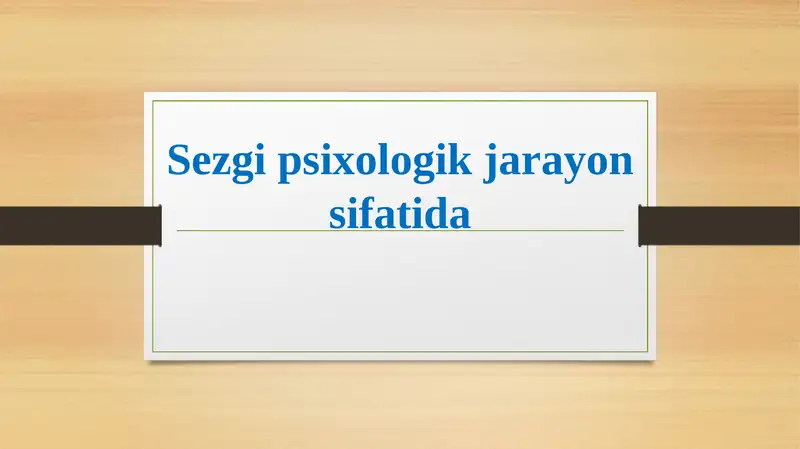 Product slide 1