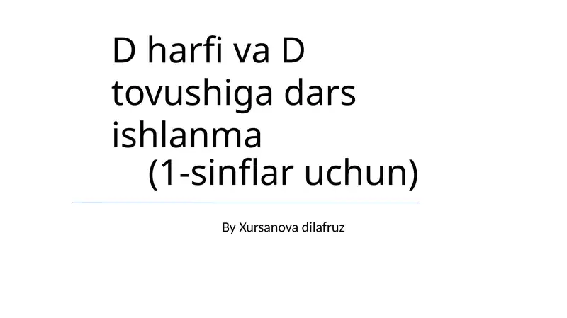 Product slide 1