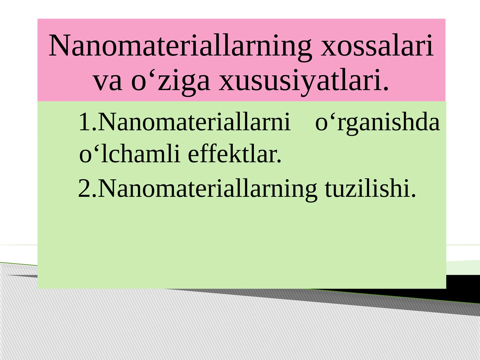 Product slide 1