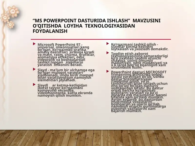 Product slide 1