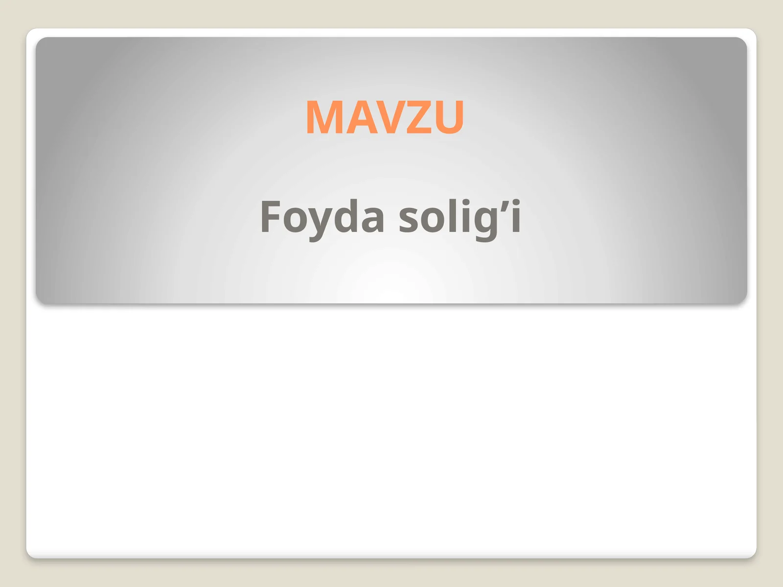 Product slide 1