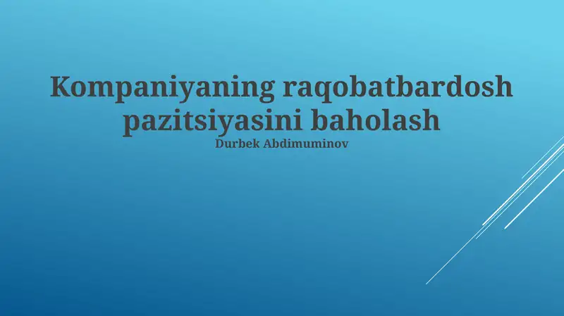 Product slide 1