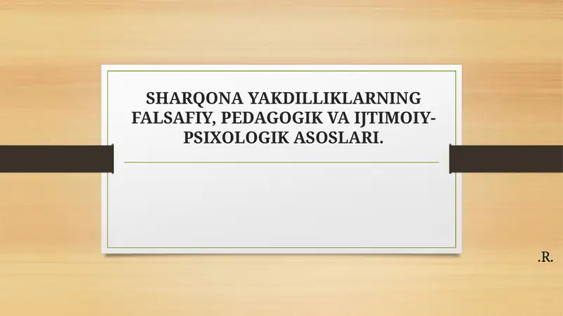 Product slide 1