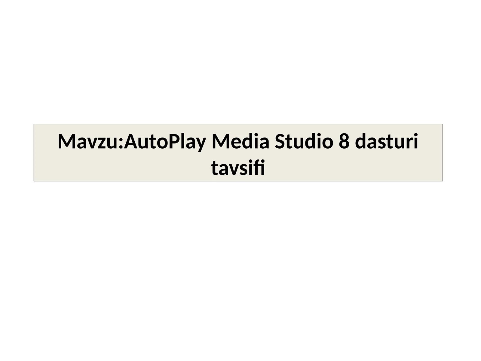 Product slide 1
