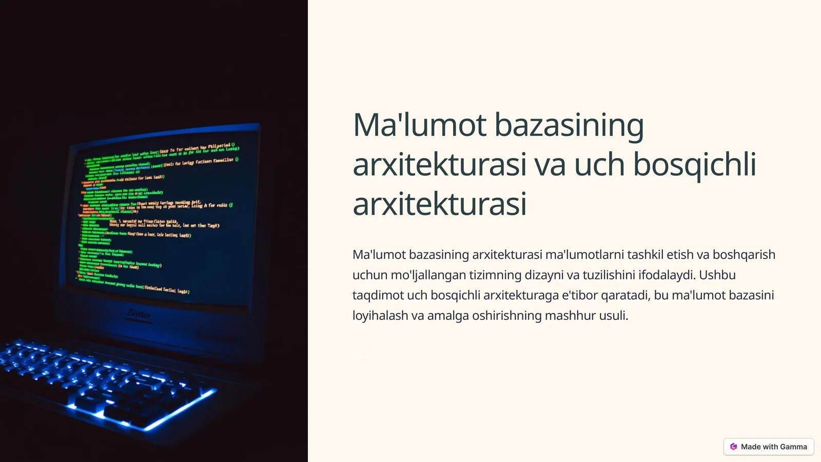 Product slide 1