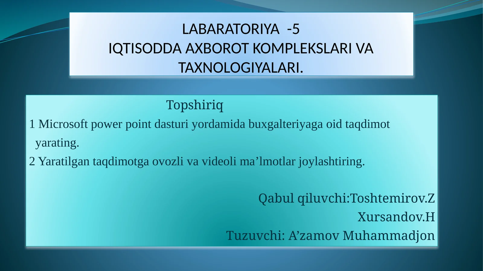 Product slide 1