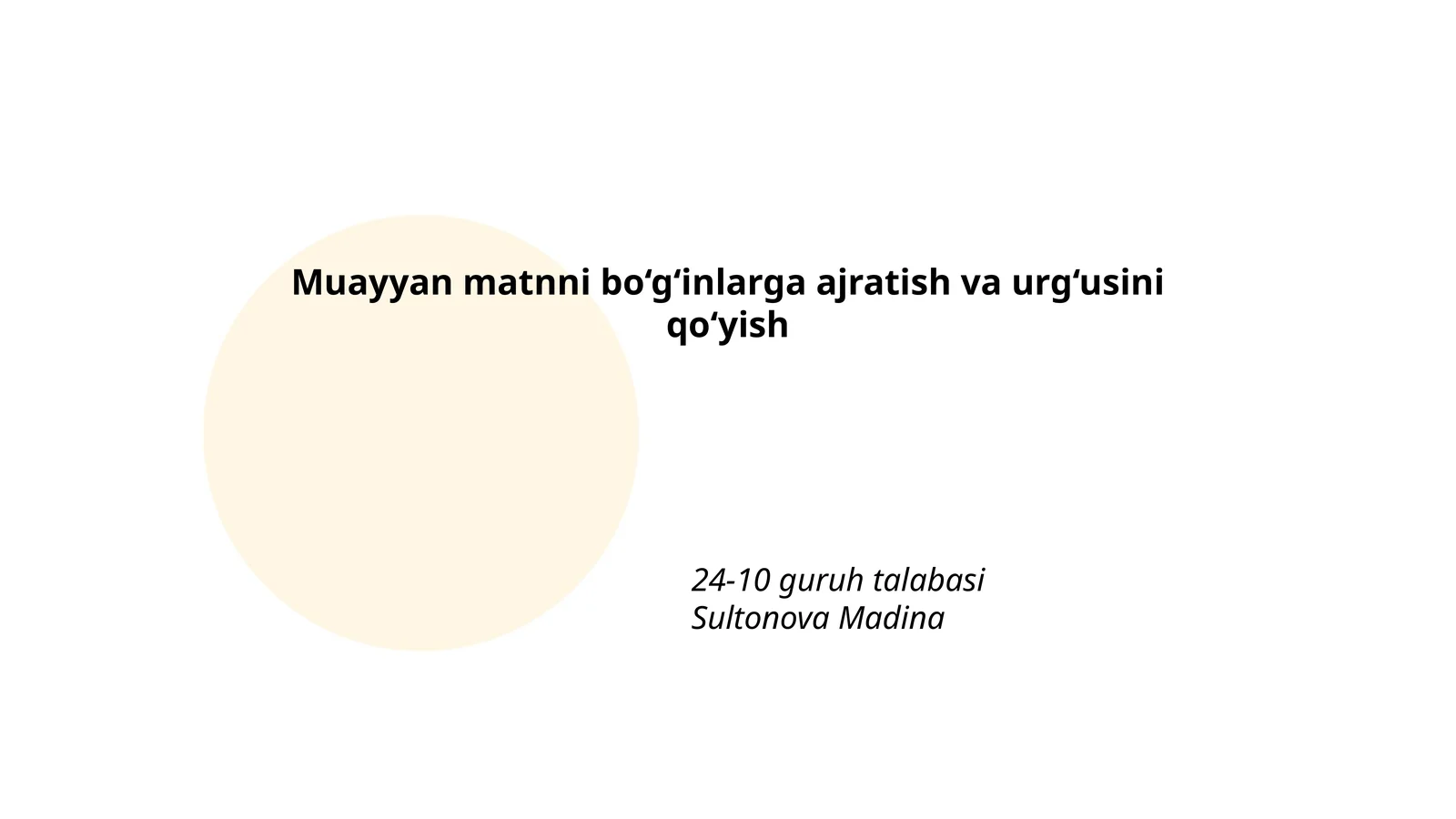Product slide 1