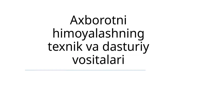 Product slide 1