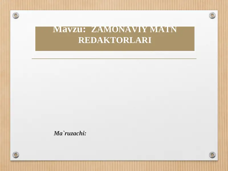 Product slide 1