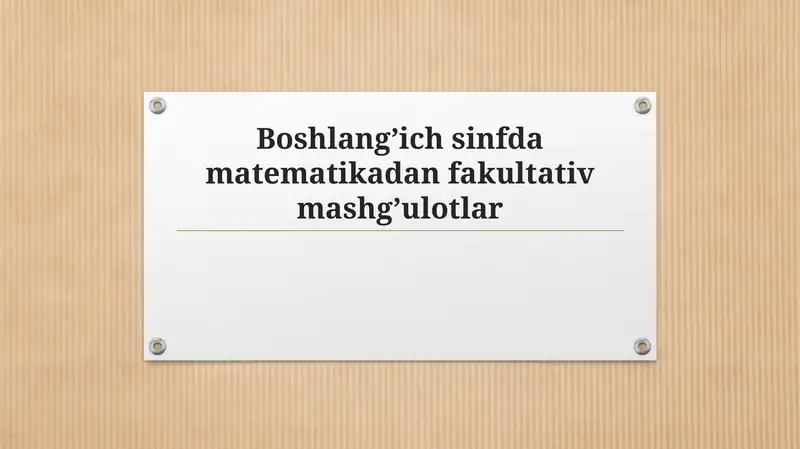 Product slide 1