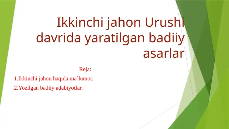 Product slide 1