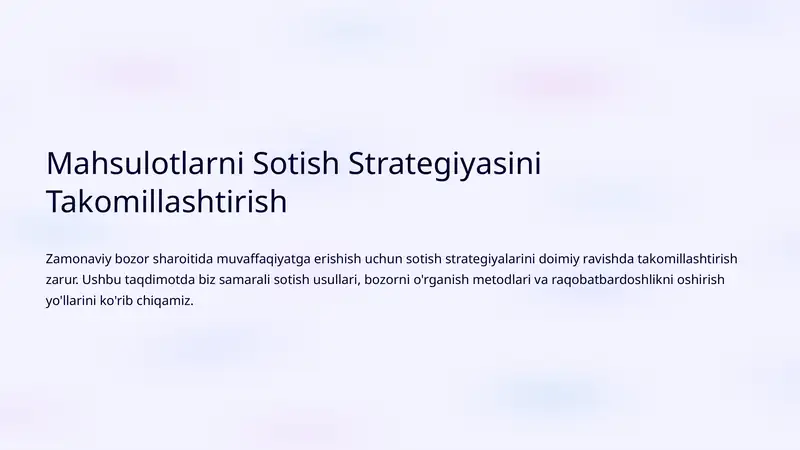 Product slide 1