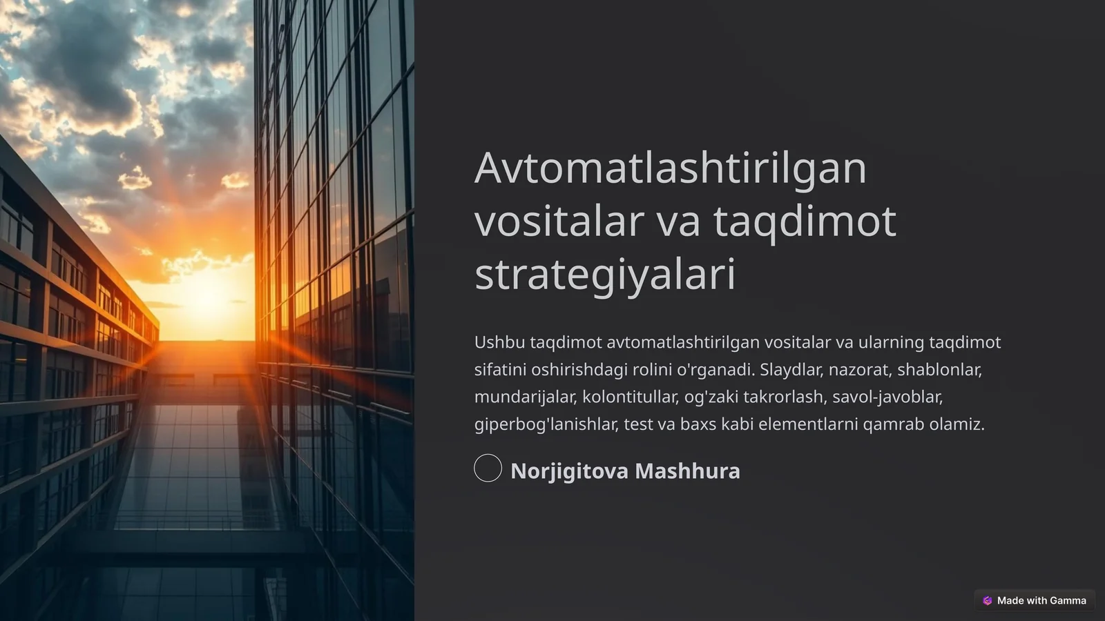 Product slide 1