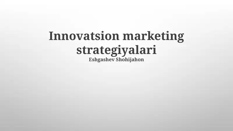 Product slide 1