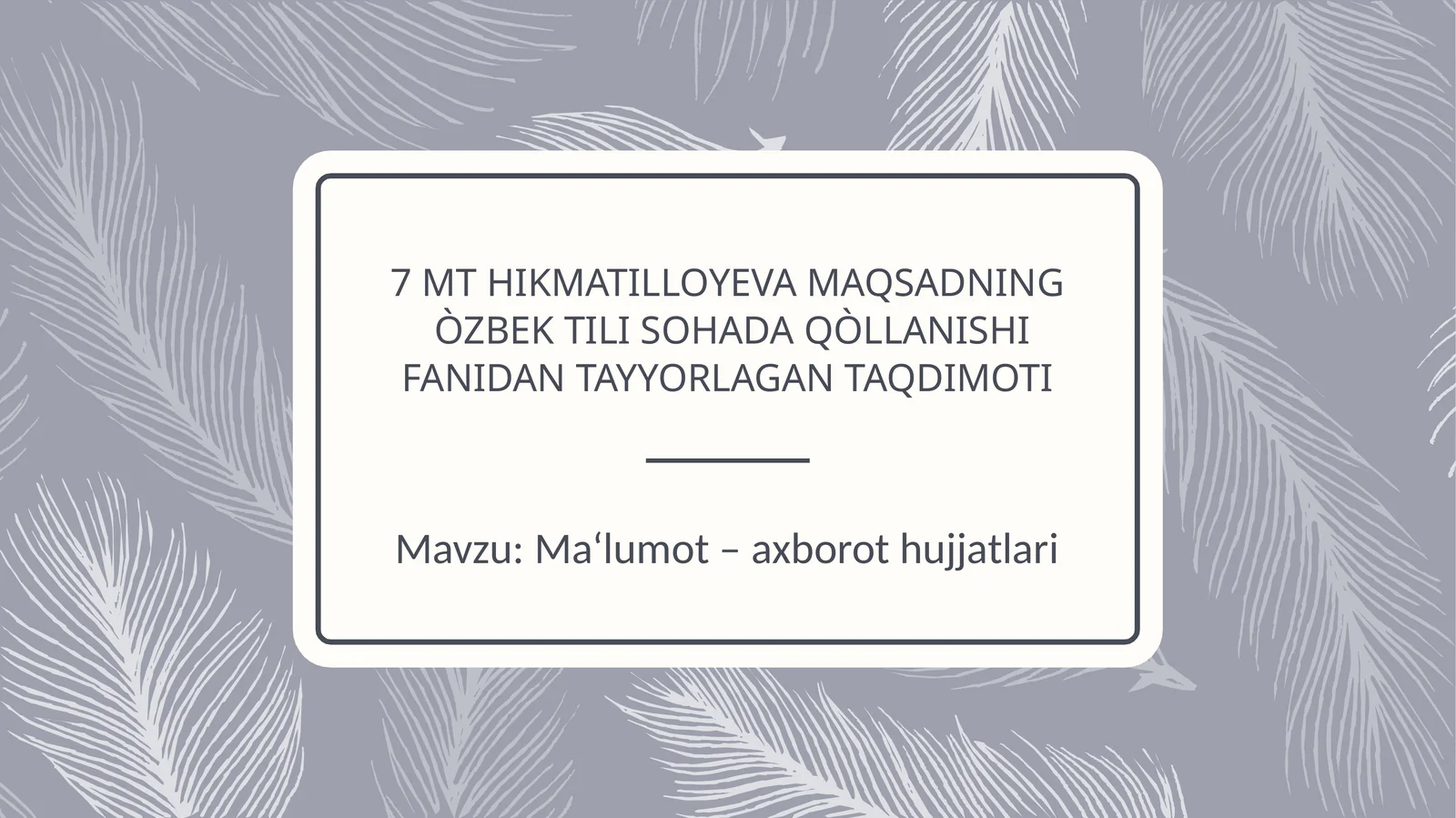 Product slide 1