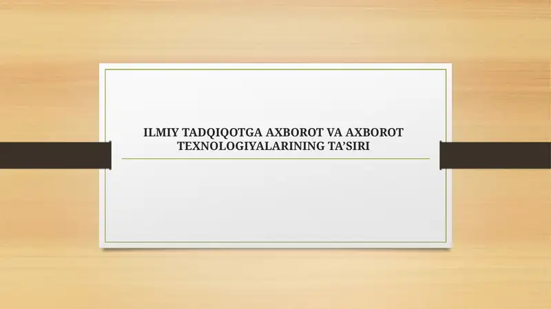 Product slide 1