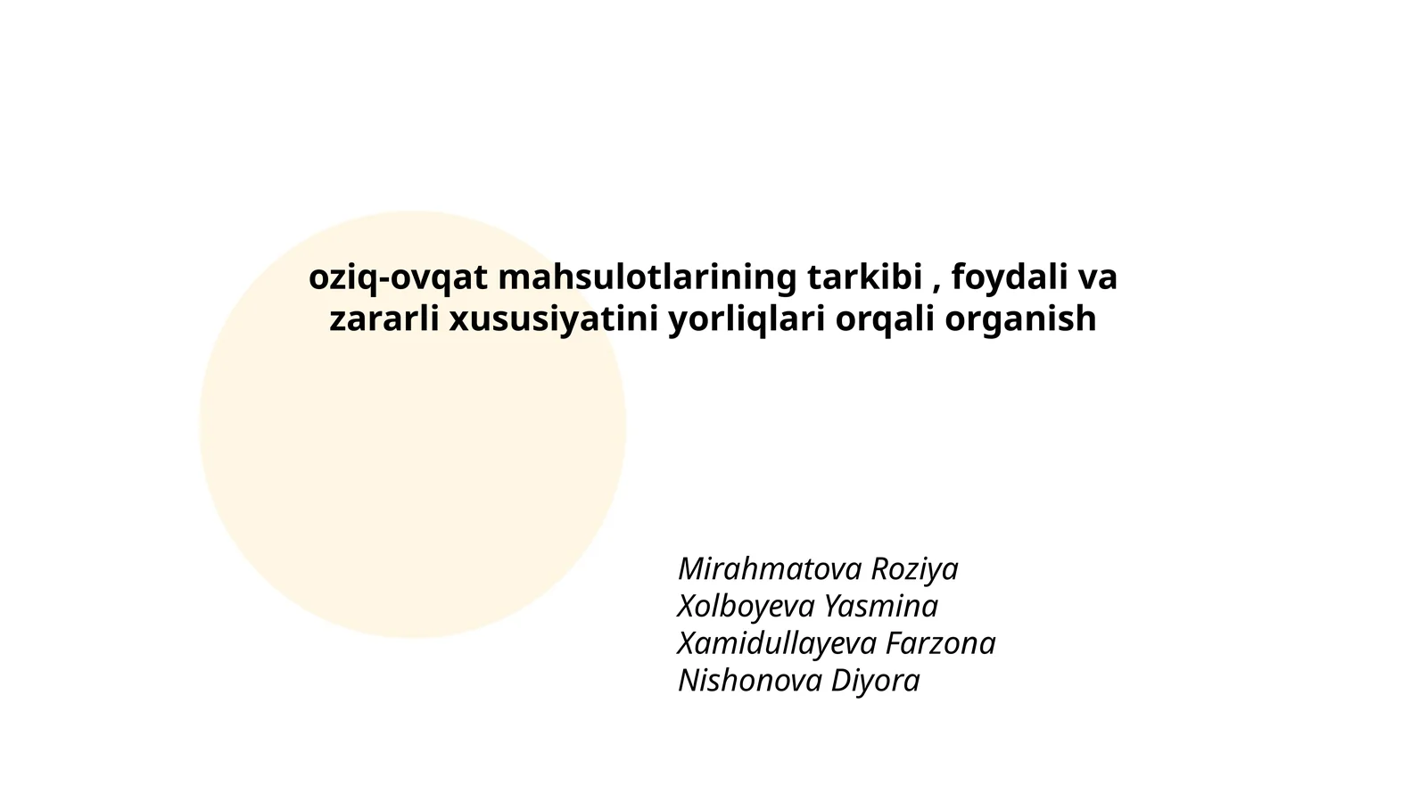 Product slide 1