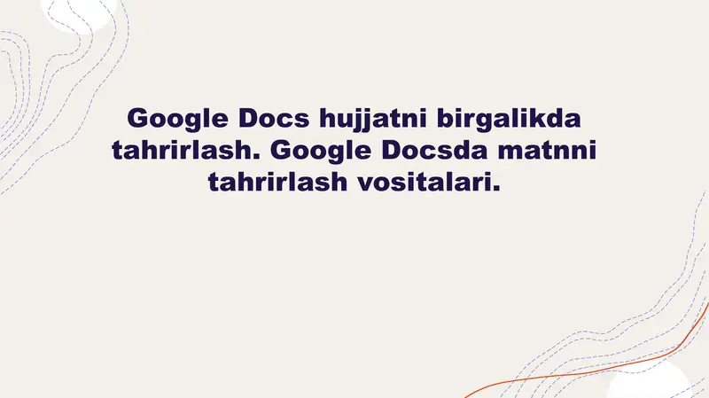 Product slide 1