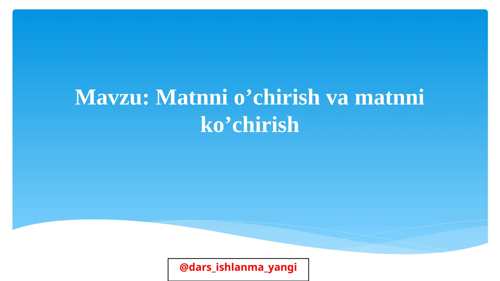 Product slide 1