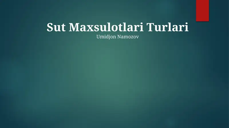 Product slide 1