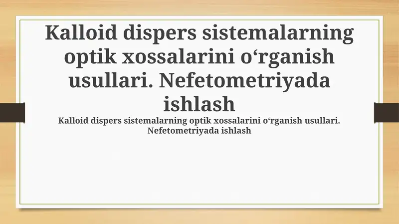 Product slide 1