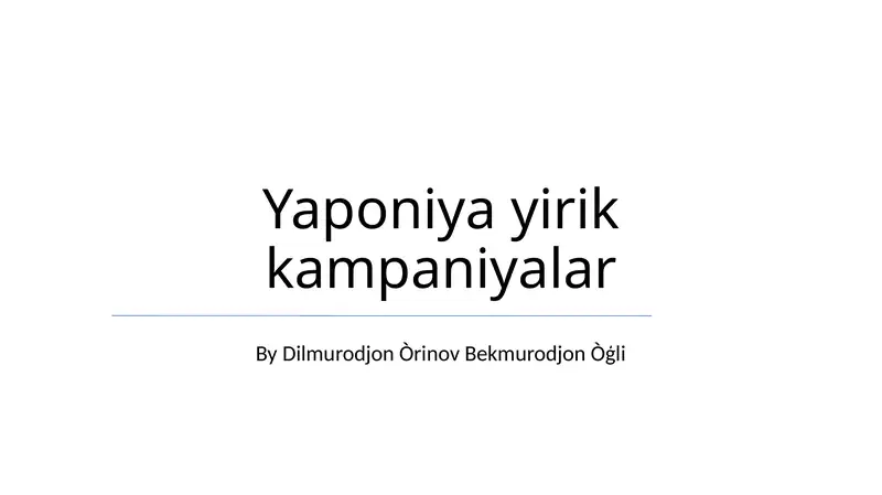 Product slide 1