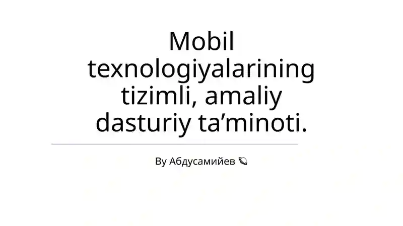 Product slide 1