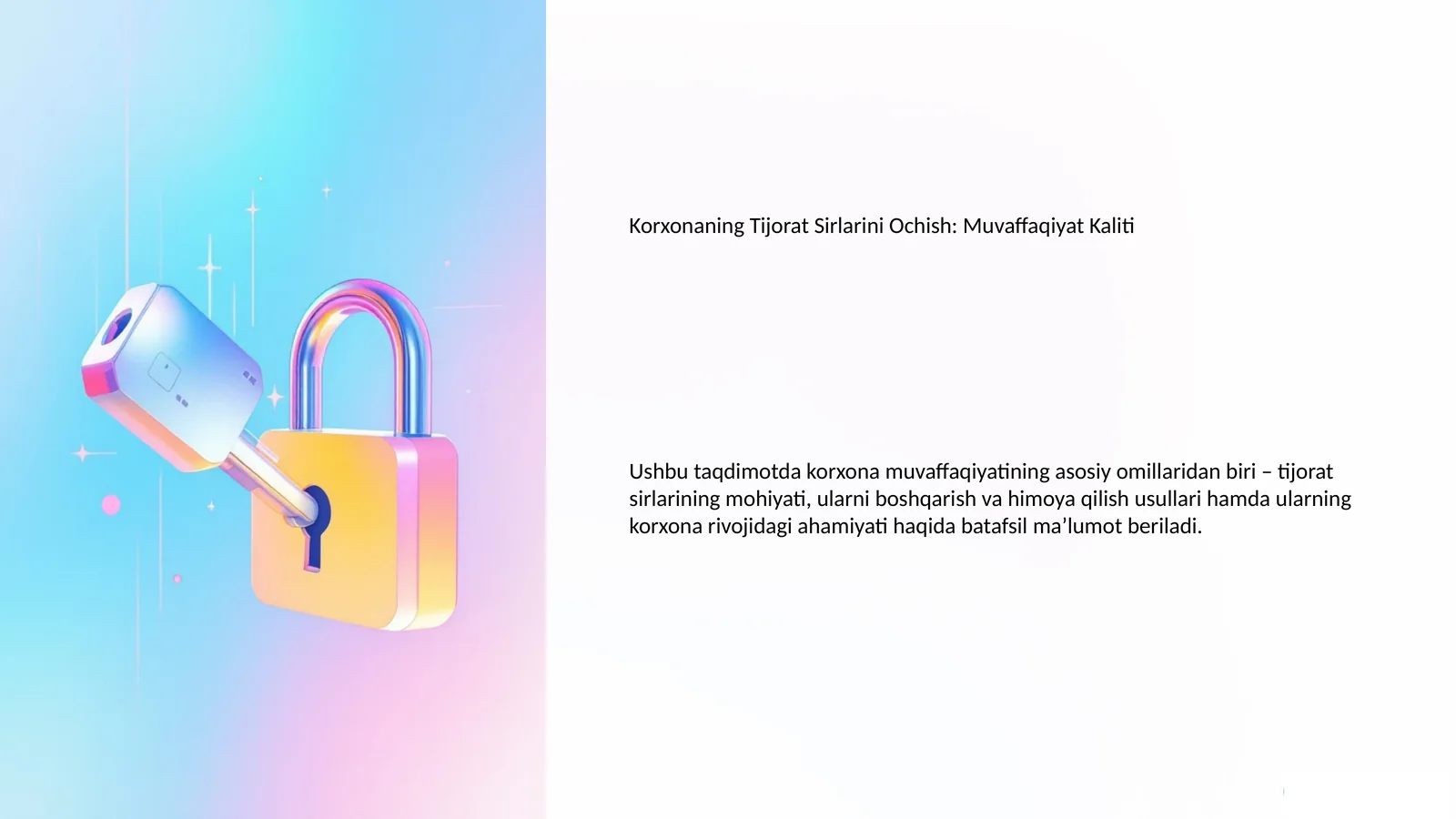 Product slide 1