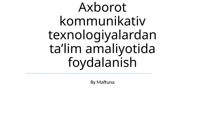 Product slide 1