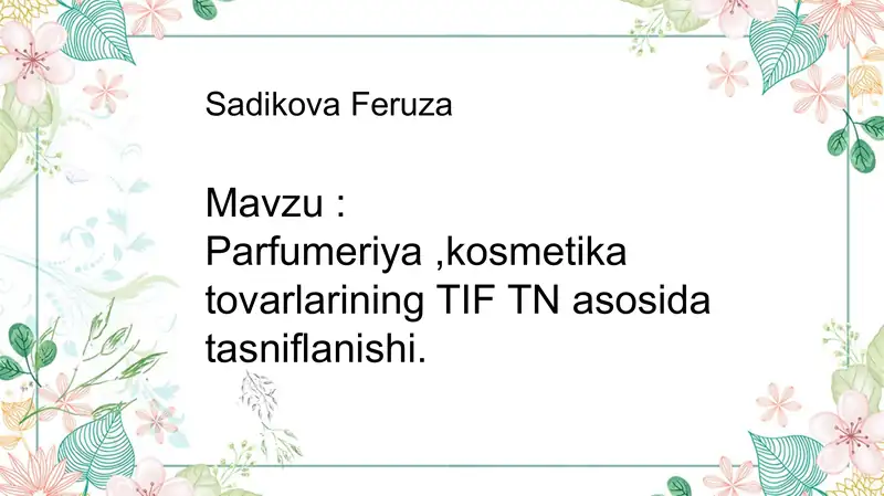 Product slide 1