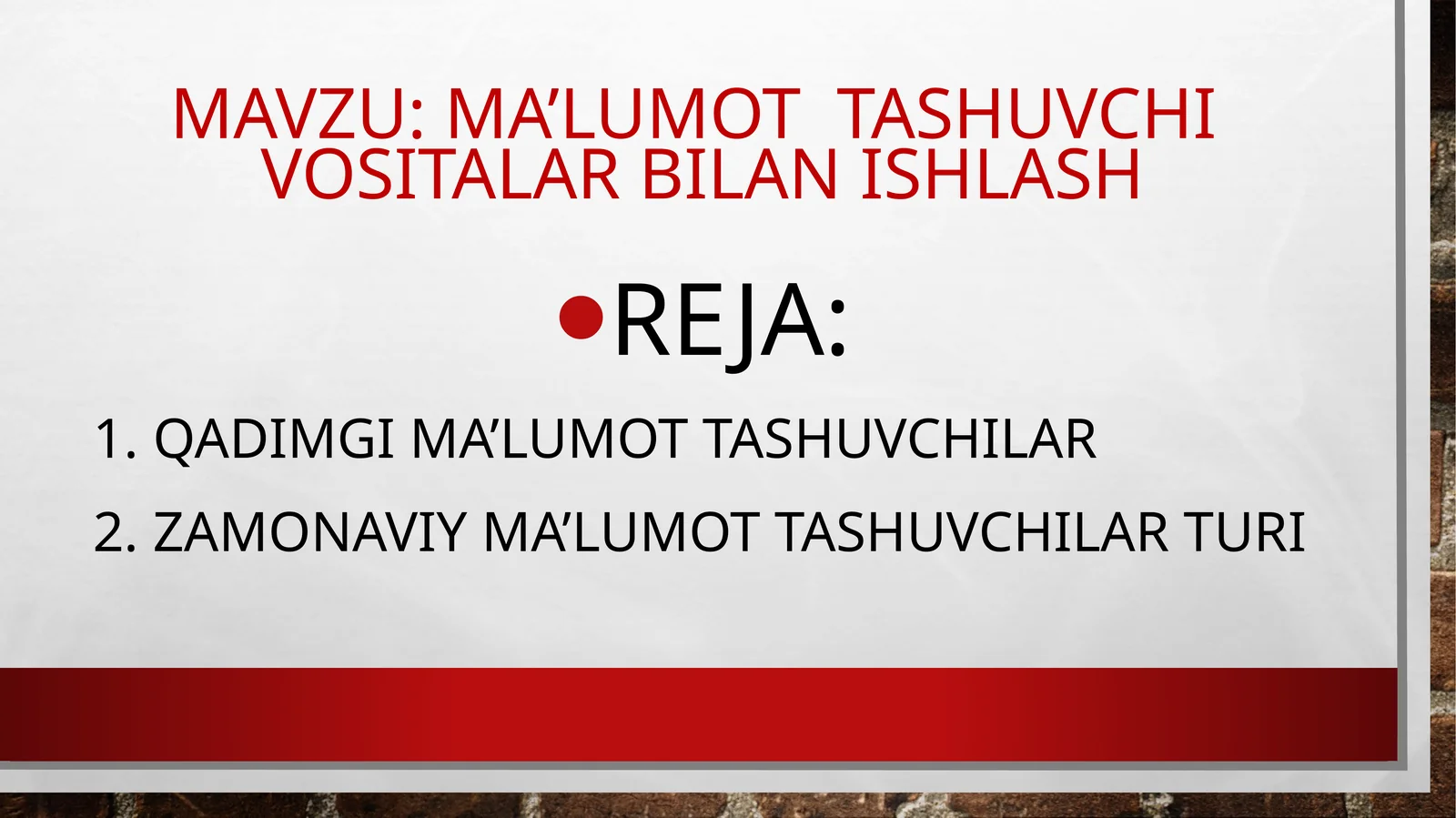 Product slide 1