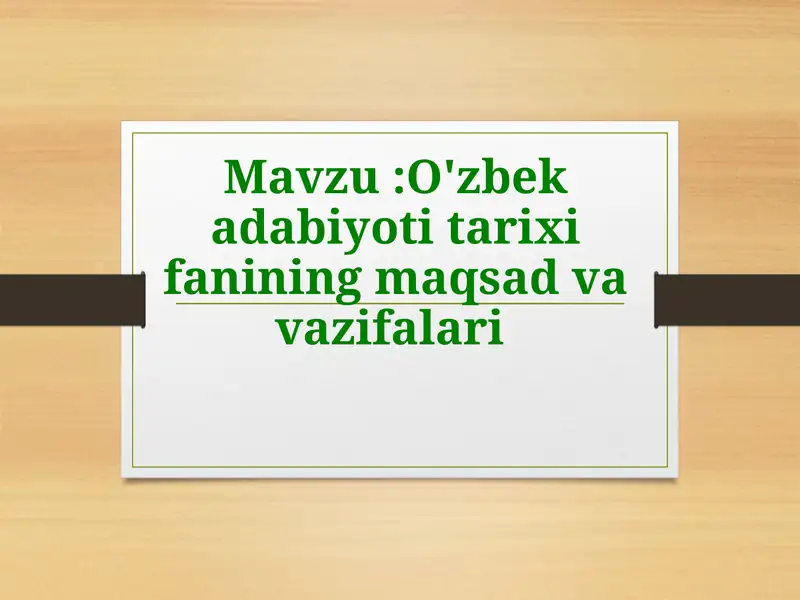 Product slide 1