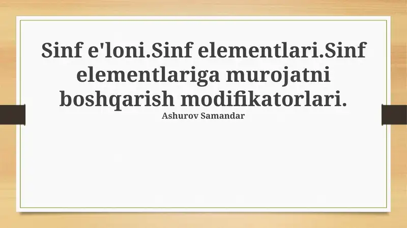 Product slide 1