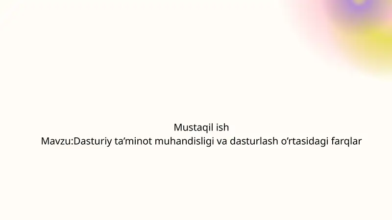 Product slide 1