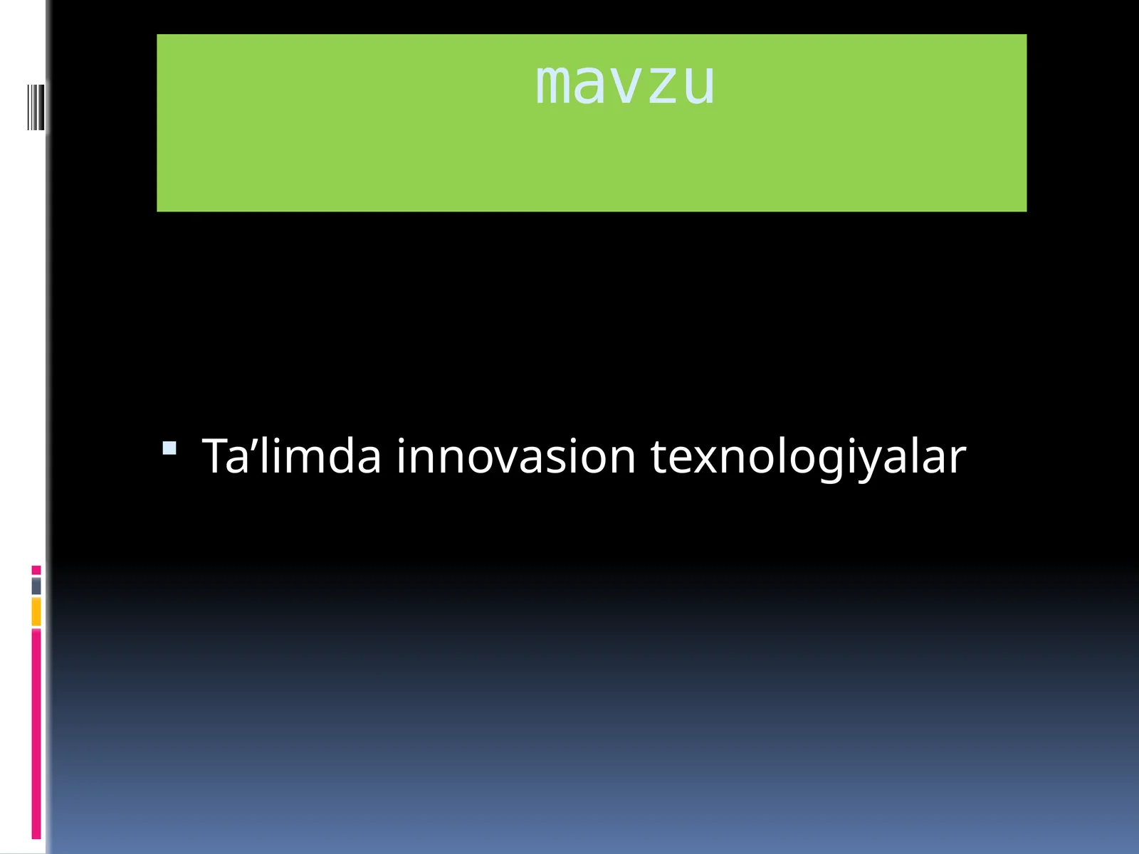 Product slide 1
