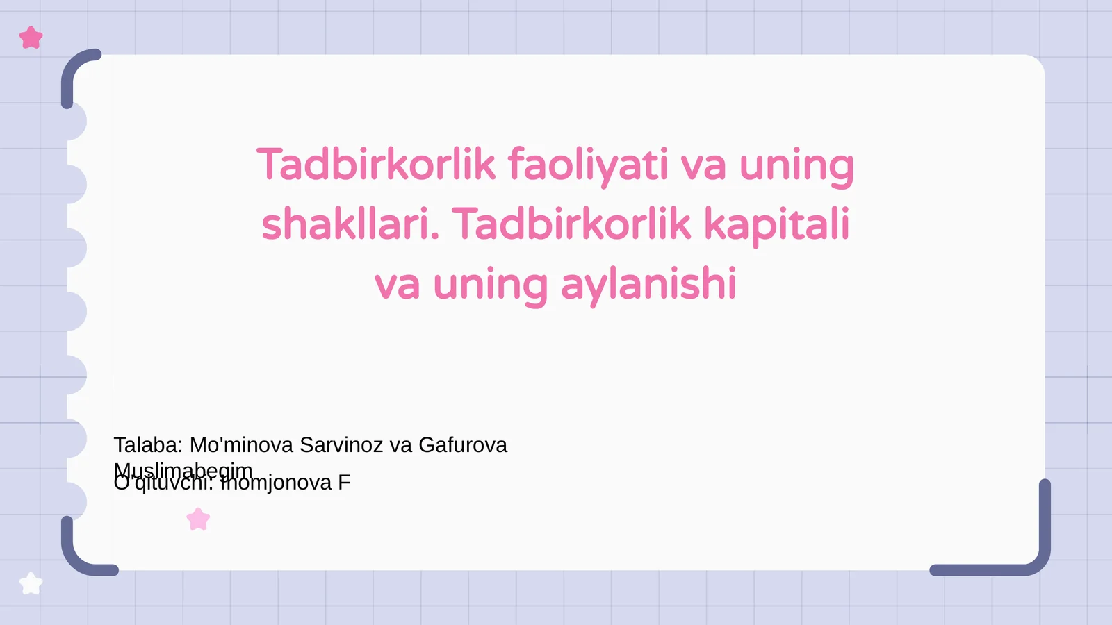 Product slide 1
