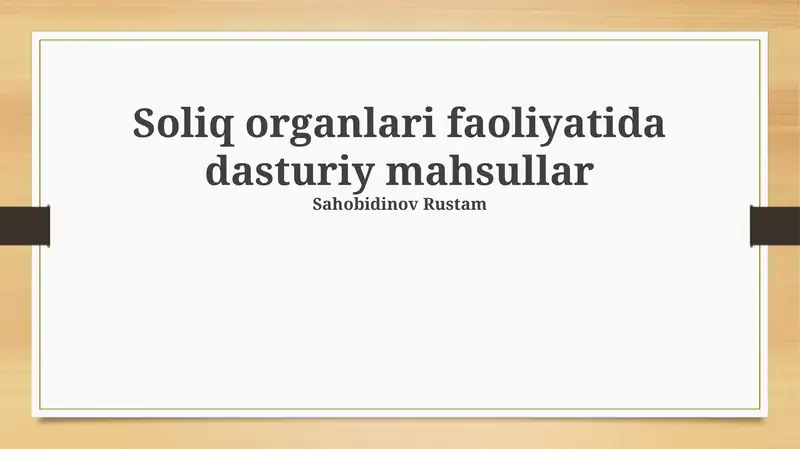 Product slide 1