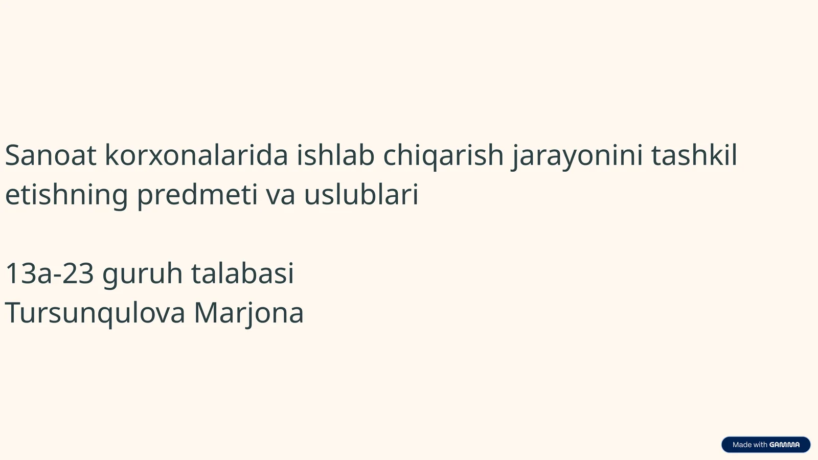 Product slide 1