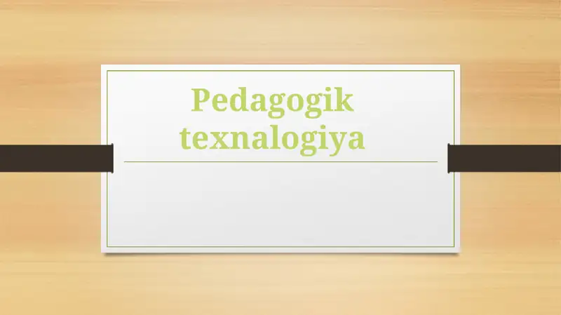 Product slide 1