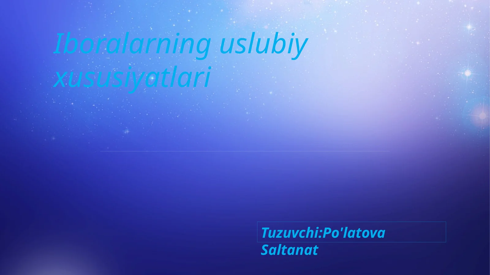 Product slide 1