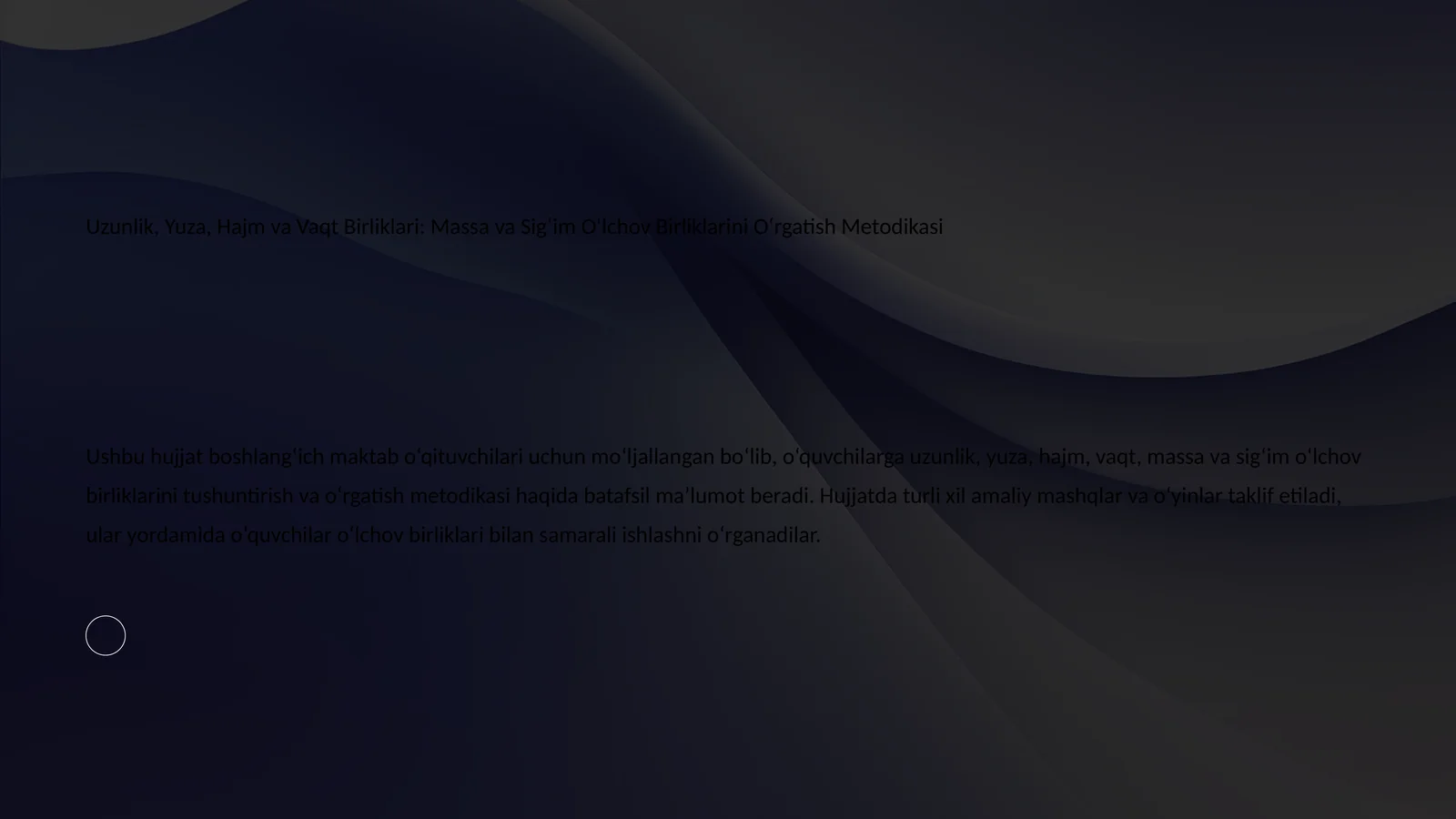 Product slide 1