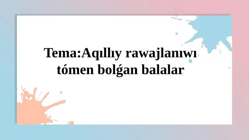 Product slide 1